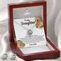 To My Daughter Gifts From Dad - Daughter Jewelry For Christmas, Thanksgiving, Birthday, Graduation, Wedding