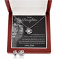 To My Daughter Gifts From Dad - Daughter Jewelry For Christmas, Thanksgiving, Birthday, Graduation, Wedding