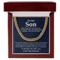SON #4 CUBAN LINK