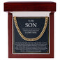 SON #7 CUBAN LINK