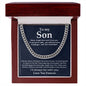 SON #4 CUBAN LINK