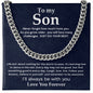 SON #4 CUBAN LINK