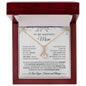 Gift For Mom From Son/Daughter - Alluring Necklace