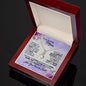 To My Mom Necklace - Gifts For Mom From Son And Daughter