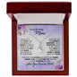 To My Mom Necklace - Gifts For Mom From Son And Daughter
