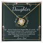 Gifts For Daughter - To My Daughter Necklace Gift