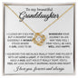Gifts For Granddaughter - To My Granddaughter Necklace