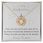 To My Mom Necklace - Gifts For Mom From Son And Daughter
