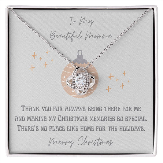To My Mom Necklace - Gifts For Mom From Son And Daughter