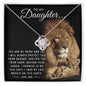 To My Daughter Gifts From Dad - Daughter Necklace Gift For Christmas, Thanksgiving, Birthday, Graduation, Wedding