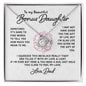 Bonus Daughter Necklace - Gift For Stepdaughter