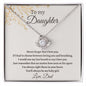 To My Daughter Gifts From Dad - Daughter Necklace Gift For Christmas, Thanksgiving, Birthday, Graduation, Wedding