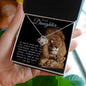 To My Daughter Gifts From Dad - Daughter Necklace Gift For Christmas, Thanksgiving, Birthday, Graduation, Wedding