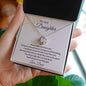 To My Daughter Gifts From Dad - Daughter Necklace Gift For Christmas, Thanksgiving, Birthday, Graduation, Wedding