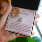 To My Daughter Gifts From Dad - Daughter Jewelry For Christmas, Thanksgiving, Birthday, Graduation, Wedding