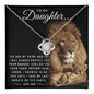 To My Daughter Gifts From Dad - Daughter Jewelry For Christmas, Thanksgiving, Birthday, Graduation, Wedding