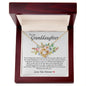 To My Granddaughter Necklace - Gifts For Granddaughter On Birthday, Graduation, Wedding, Christmas