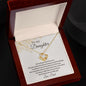 To My Daughter Gifts From Dad - Daughter Necklace Gift For Christmas, Thanksgiving, Birthday, Graduation, Wedding