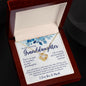 To My Granddaughter Necklace - Gifts For Granddaughter On Birthday, Graduation, Wedding, Christmas