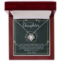 Gifts For Daughter - To My Daughter Necklace Gift