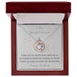 To My Mom Necklace - Gifts For Mom From Son And Daughter