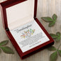To My Granddaughter Necklace - Gifts For Granddaughter On Birthday, Graduation, Wedding, Christmas