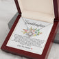 To My Granddaughter Necklace - Gifts For Granddaughter On Birthday, Graduation, Wedding, Christmas