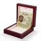 To My Daughter Gifts - Daughter Jewelry For Christmas, Thanksgiving, Birthday, Graduation, Wedding