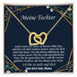 Aan mijn dochtercadeaus - Dochtersieraden voor Kerstmis, Thanksgiving, verjaardag, afstuderen, bruiloft