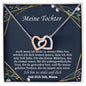 Aan mijn dochtercadeaus - Dochtersieraden voor Kerstmis, Thanksgiving, verjaardag, afstuderen, bruiloft