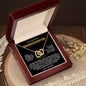 To My Granddaughter Necklace - Gifts For Granddaughter From Grandpa On Birthday, Graduation, Wedding, Christmas