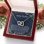 Aan mijn dochtercadeaus - Dochtersieraden voor Kerstmis, Thanksgiving, verjaardag, afstuderen, bruiloft