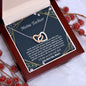 Aan mijn dochtercadeaus - Dochtersieraden voor Kerstmis, Thanksgiving, verjaardag, afstuderen, bruiloft