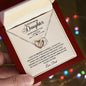 To My Daughter Gifts From Dad - Daughter Necklace Gift For Christmas, Thanksgiving, Birthday, Graduation, Wedding