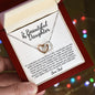 To My Daughter Gifts From Dad - Daughter Necklace Gift For Christmas, Thanksgiving, Birthday, Graduation, Wedding