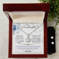 Gifts For Granddaughter - To My Granddaughter Necklace Earing Set