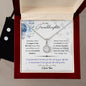 Gifts For Granddaughter - To My Granddaughter Necklace Earing Set