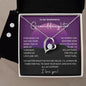 Gifts For Granddaughter - To My Granddaughter Necklace Earing Set