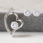 Gifts For Granddaughter - To My Granddaughter Necklace Earing Set