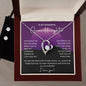 Gifts For Granddaughter - To My Granddaughter Necklace Earing Set