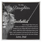 To My Daughter Gifts - Daughter Jewelry For Christmas, Thanksgiving, Birthday, Graduation, Wedding