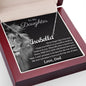 To My Daughter Gifts - Daughter Jewelry For Christmas, Thanksgiving, Birthday, Graduation, Wedding