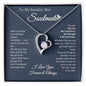 To my soulmate necklace - Gifts For Wife, Girlfriend, Fiancé On Birthday, Christmas, Valentine, Mother's Day