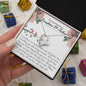 To My Daughter Gifts From Dad - Daughter Necklace Gift For Christmas, Thanksgiving, Birthday, Graduation, Wedding
