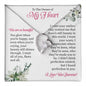 To my soulmate necklace - Gifts For Wife, Girlfriend, Fiancé On Birthday, Christmas, Valentine, Mother's Day
