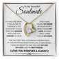 To My Soulmate Gift For Her - "Love Your Forever" Necklacae