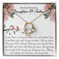 To My Daughter Gifts From Dad - Daughter Necklace Gift For Christmas, Thanksgiving, Birthday, Graduation, Wedding