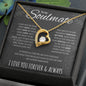 To my soulmate necklace - Gifts For Wife, Girlfriend, Fiancé On Birthday, Christmas, Valentine, Mother's Day