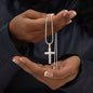Gifts for Dad from Daughter, Cross Necklace Gift for Men