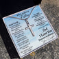 Gifts for Dad from Daughter, Cross Necklace Gift for Men